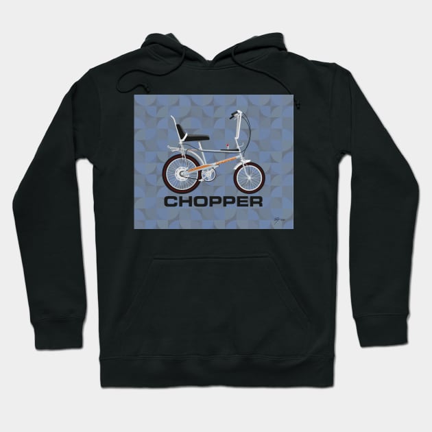 Raleigh Chopper MK2, Quicksilver Hoodie by Tunstall